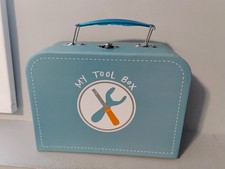 NEW Mud Pie My Tool Box Wooden Pretend Tools Playset