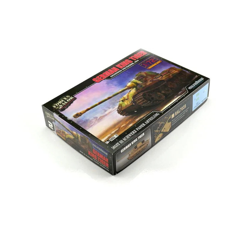 Forces Of Valor 873002A - 1/72 Model Kit Tiger II - New
