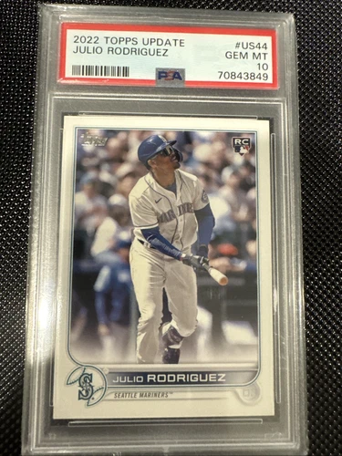 2022 Topps Update Series - Julio Rodriguez #US44 RC PSA 10