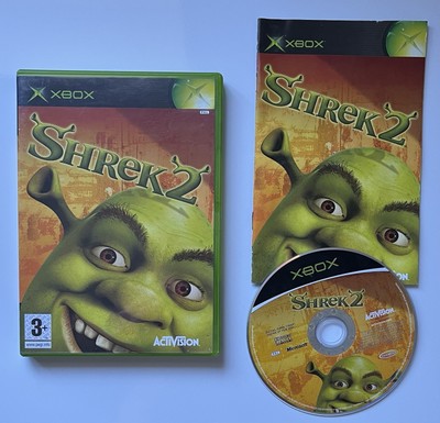 Shrek 2 - Original Xbox Spiel - PAL - getestet - komplett mit Handbuch (Ref. O428)
