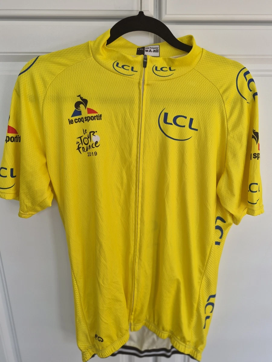 Maillot cycliste Le coq Sportif 80'S Lycra retro vintage