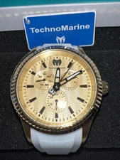 Technomarine Sea Dream Gold-tone Dial Men's Watch TM-724002