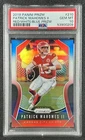 PATRICK MAHOMES II PSA 10 2019 PANINI PRIZM #210 RED WHITE AND BLUE CHIEFS 0209
