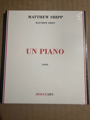 Matthew Shipp   Un Piano CD 2008 Jazz Solo Piano RogueArt