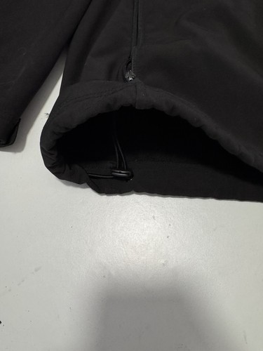 Tumi Black Fleece Lined T-Tech Travel Jacket Men's Size Medium - Picture 5 of 11