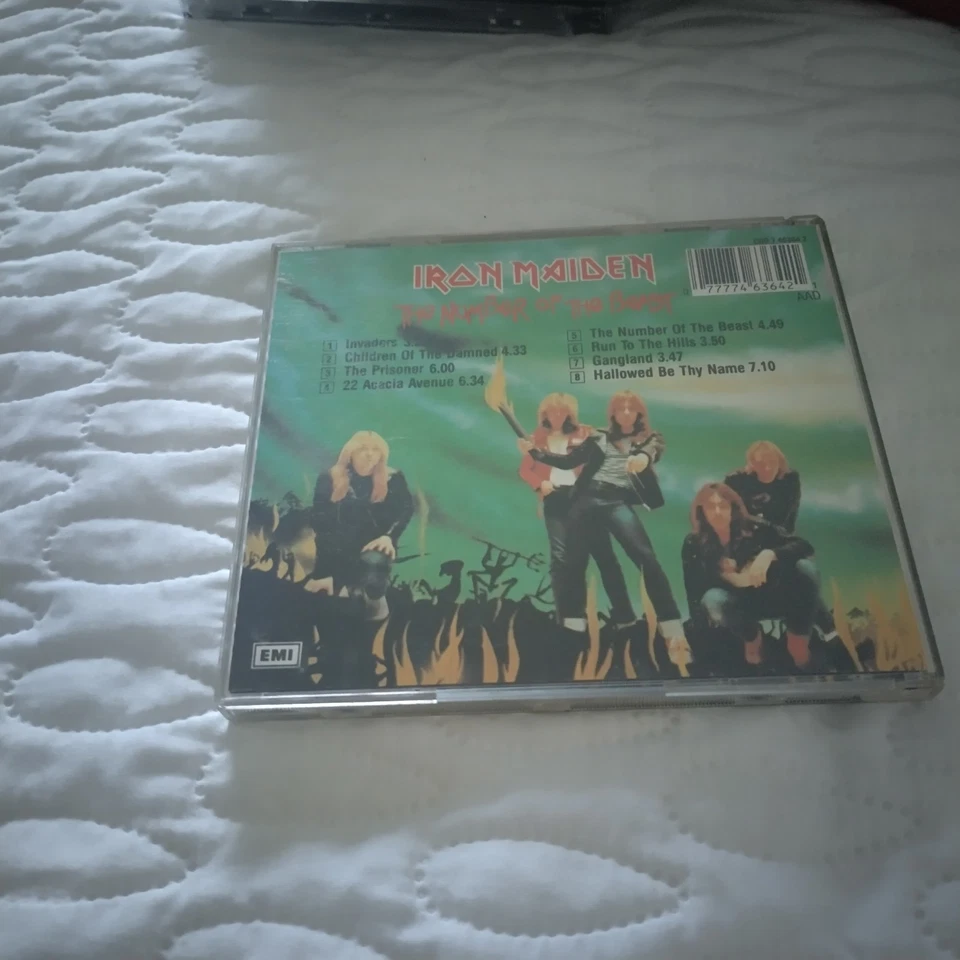 Iron Maiden - The Number of the Beast Cd Sammlungsauflösung hard Rock metal acdc - Bild 2 von 2