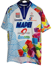 Nalini - Vintage Mapei replica 1/4 zip cycling jersey Nalini Diamondback - Sz 7