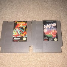 Cybernoid: The Fighting Machine + Dodge Ball Nintendo NES Lot 2 NTSC-U/C