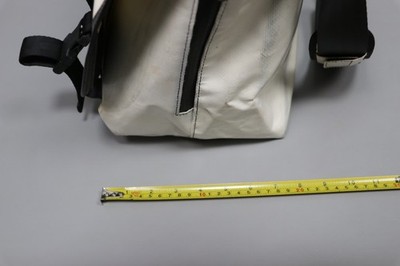 FREITAG F152 HARPER Recycled White/Blue PVC Crossbody Messenger