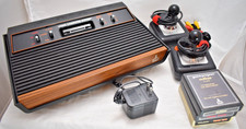 Atari 2600 4 Switch RCA A/V Mod Console 3 Gam...