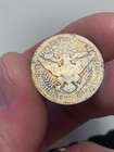 1902-P Silver Barber Quarter 25c, Colorful Rainbow Album Toning — photo 4