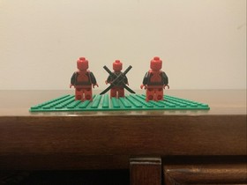 LEGO Marvel Deadpool Minifigures X3