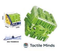 3D Maze Cube / Green