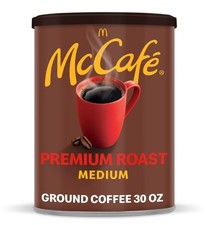 McCafe Ground Coffee 30oz Medium Roast Premium Rich Aroma Fresh Brew