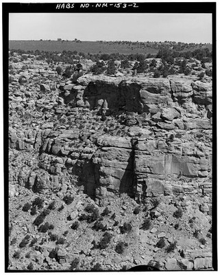 Shaft House Pueblito,Cuervo Canyon,Dulce,Rio Arriba County,NM,New Mexico,HABS,1