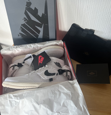 Air Jordan 1 Retro Utility High White Black - EU Größe 45 - DO8727-100