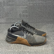 Nike Metcon 8 Iron Grey Black Gum Men  s Size 7 Training Shoes DO9328-007