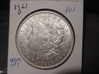 1921-D VAM-1P3 DIE CHIP MORGAN DOLLAR AU NICE POPULAR DATE VARIETY SHIPS FREE