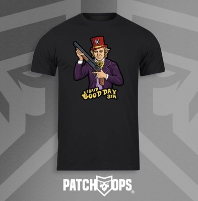 Wonka: I said good day sir t-shirt