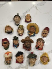 bosson heads chalkware