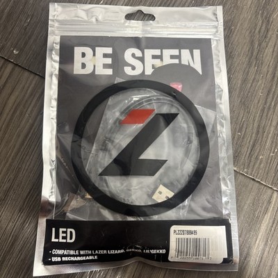 new Lazer Sports LED Helmet Mount Red Tail Light-5.2 Lumens USB Rechargeable #N2