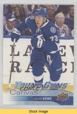 2016-17 Upper Deck UD Canvas Young Guns Adam Erne #C227 READ fv4