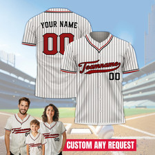 Personalized Team Baseball Jersey  Custom Name and Number Baseball Jersey  Kid