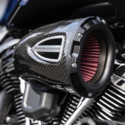 Performance Machine C4 Series Air Cleaner Kit - Black Ops  for M8 0206-2160-SMB