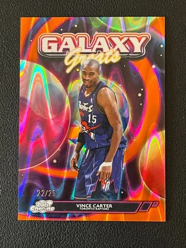 2025 Topps Cosmic Chrome Vince Carter Base (RAW)