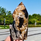 3.92LB Natural Sphalerite Crystal Cave Quartz Polishing Crystal Healing — photo 5