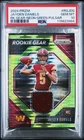 2024 PANINI PRIZM ROOKIE GEAR NEON GREEN PULSAR #RGJDS JAYDEN DANIELS RC PSA 10