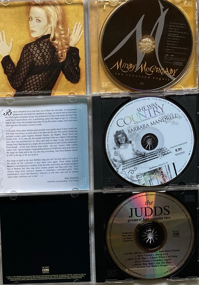 LEGENDS of COUNTRY CD Lot • DOLLY • CARRIE • PATSY & More - Image 4 of 4