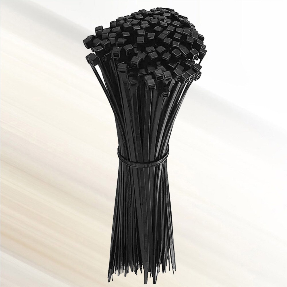 1000 Pcs Heavy Duty Adjustable Plastic Cable Ties for Wires and Exhaust
