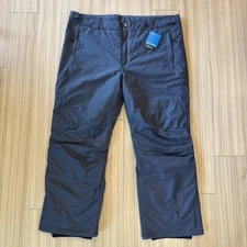 COLUMBIA Bugaboo IV Insulated Snow Ski Pants Blue NWT Omni-Tech Sz 2XL /REGULAR