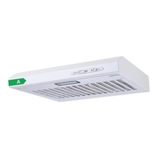 Igenix 72W 60cm Visor Cooker Hood, Kitchen Extractor Fan, White