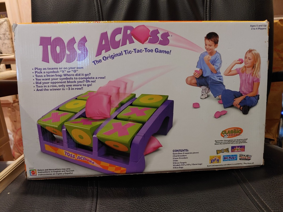 NEW IN BOX (NRFB): Toss Across- The Original Tic Tac Toe Bean Bags