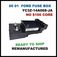 ✔ REBUILT ✔ YC3Z-14A068-JA   2001 Ford F250  Interior Cabin Fuse Box
