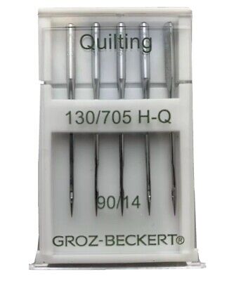 Groz-Beckert quiltnadeln patchwork 130/705h q qu machines AIGUILLES MACHINE à COUDRE Fla Groz-Beckert quiltnadeln patchwork 130/705h q qu machines AIGUILLES MACHINE à COUDRE Fla