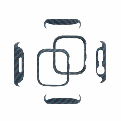 Genuine Real Carbon Fiber Case For Apple Watch Ultra 9 8 7 6 5 SE 3 Bumper Cover - Picture 9 of 23