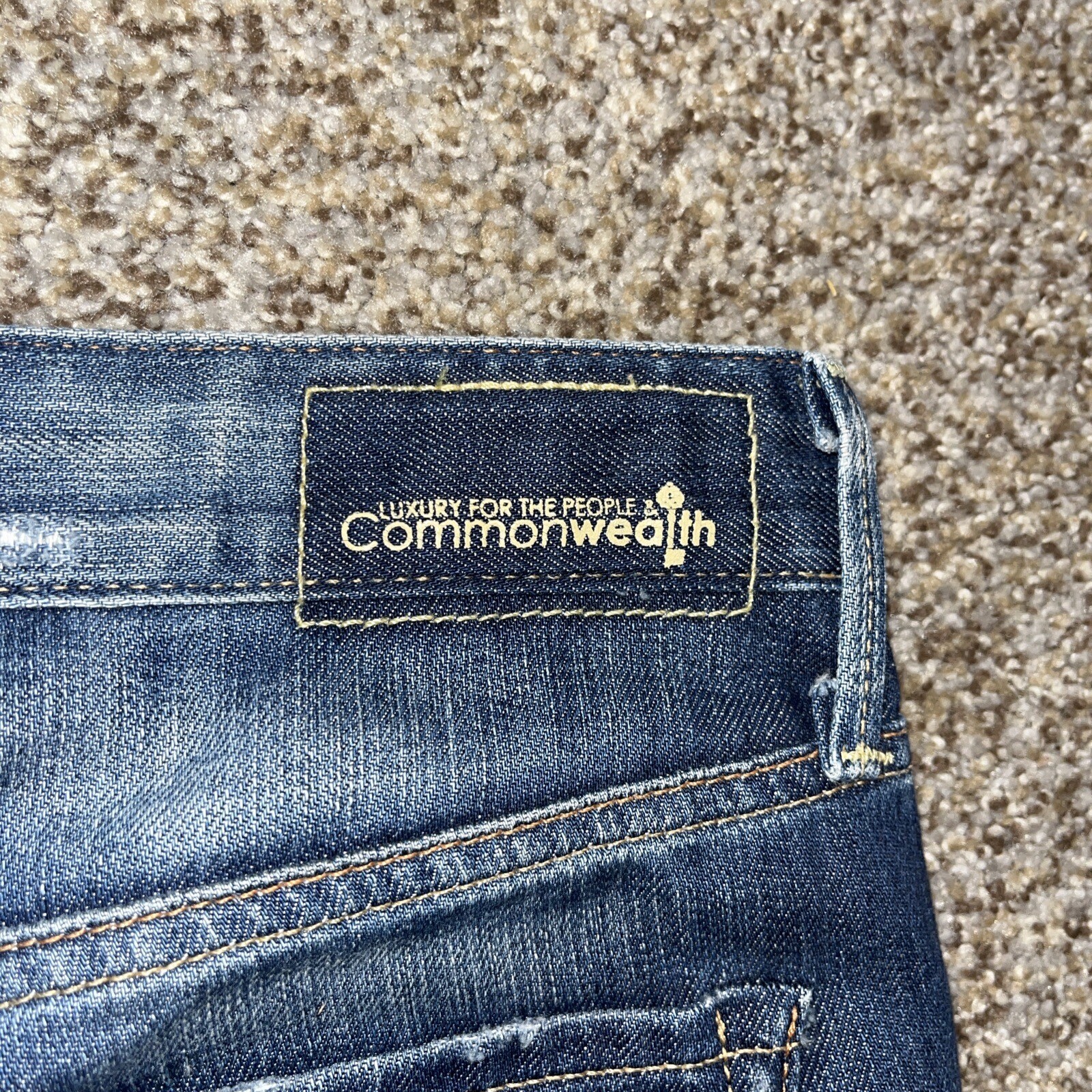 Womens Lindey Luxury For The People Commonwealth Blue Jeans 24 (27x34) - View 16