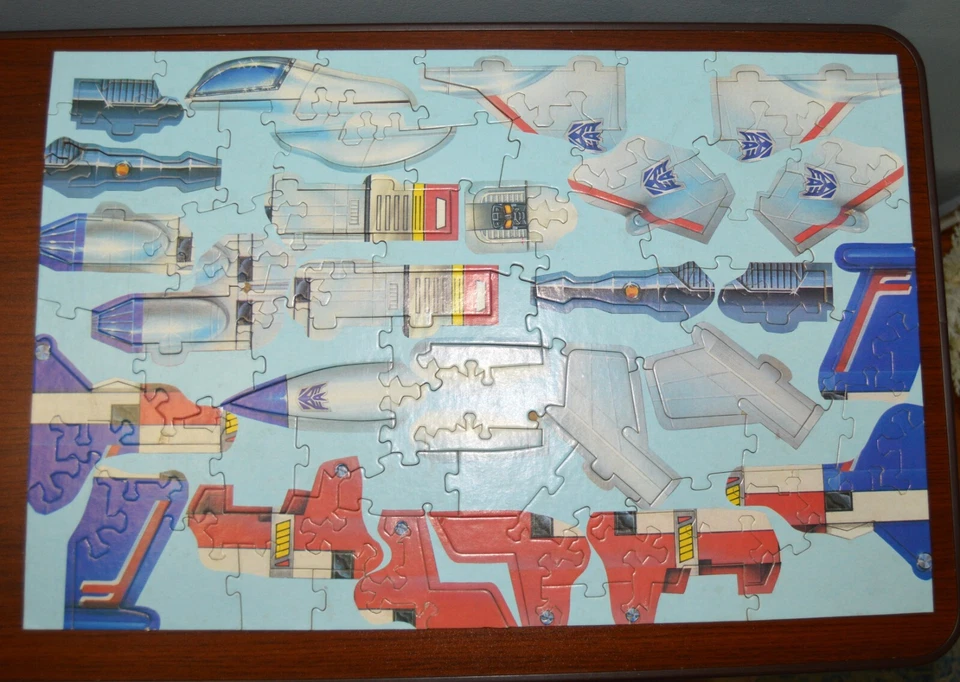 Rompecabezas de pie Transformers 3D de colección 1984 años 80 Foto 3 de 4