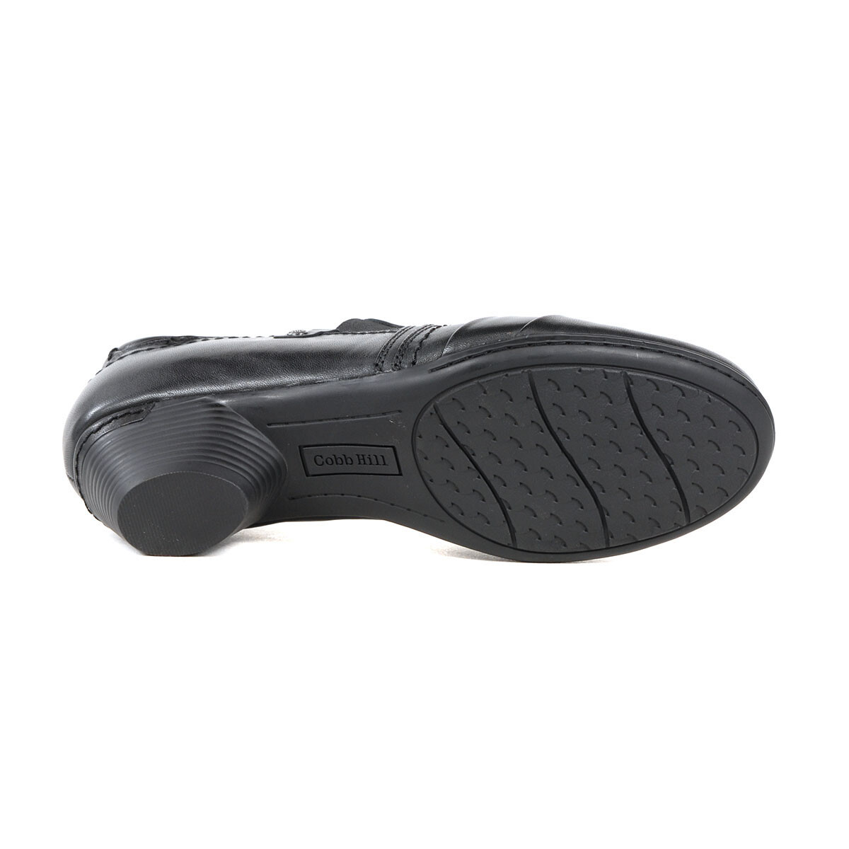 Rockport Cobb Hill Women's Laurel Slip-Ons Black Leather Shoes