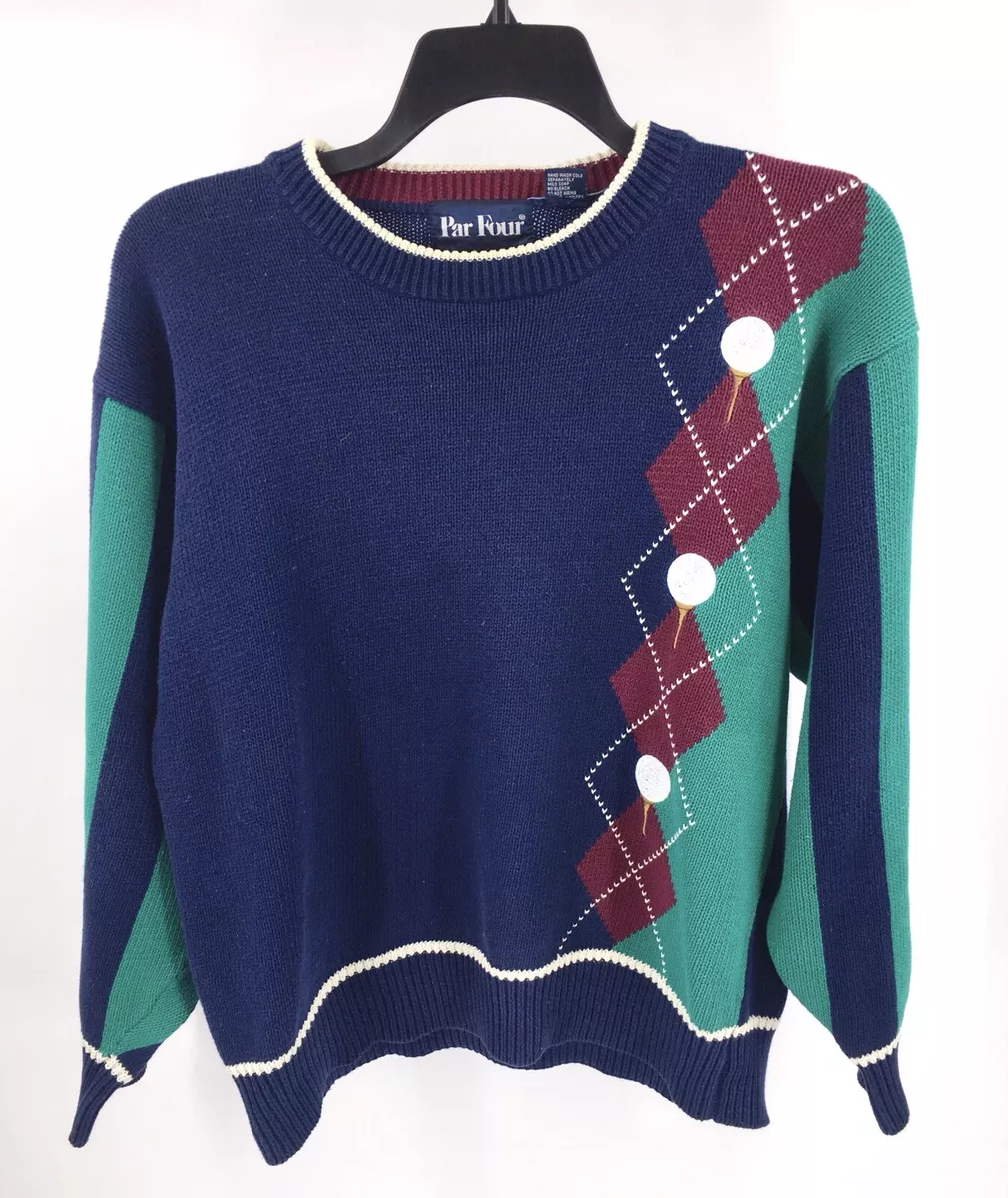 Red golf store jumper