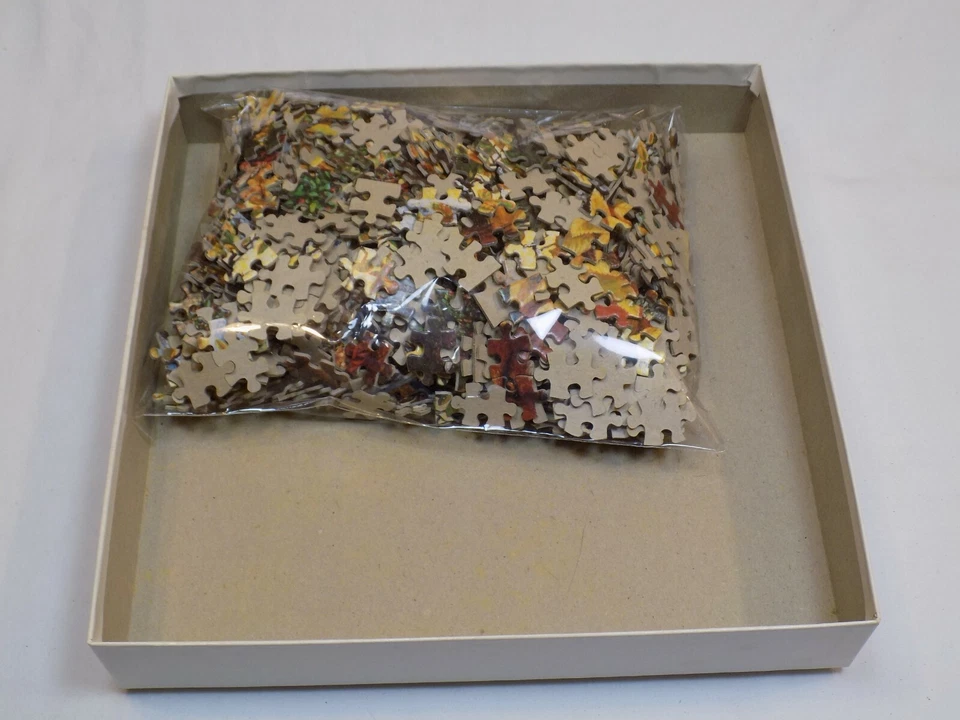 Great American Puzzle Factory Alaska Autumn Fox Wolf 1000 Pcs NOT Counted AS IS - Image 2 of 2