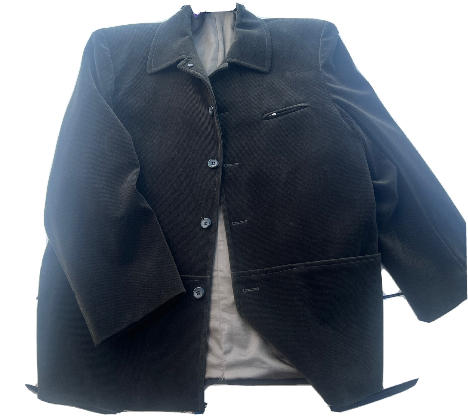 ARC'TERYX Giacca Kingfisher da uomo vintage abito in velluto a coste taglia 54