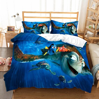 Finding Nemo Bettwäsche Set Anpassbar Kissenbezüge80x80 Bettbezug135x200 200x200