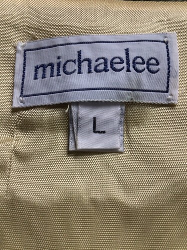 Michaelee Vintage Men’s Formalwear Ornamental Rayon Vest Large - Picture 5 of 7