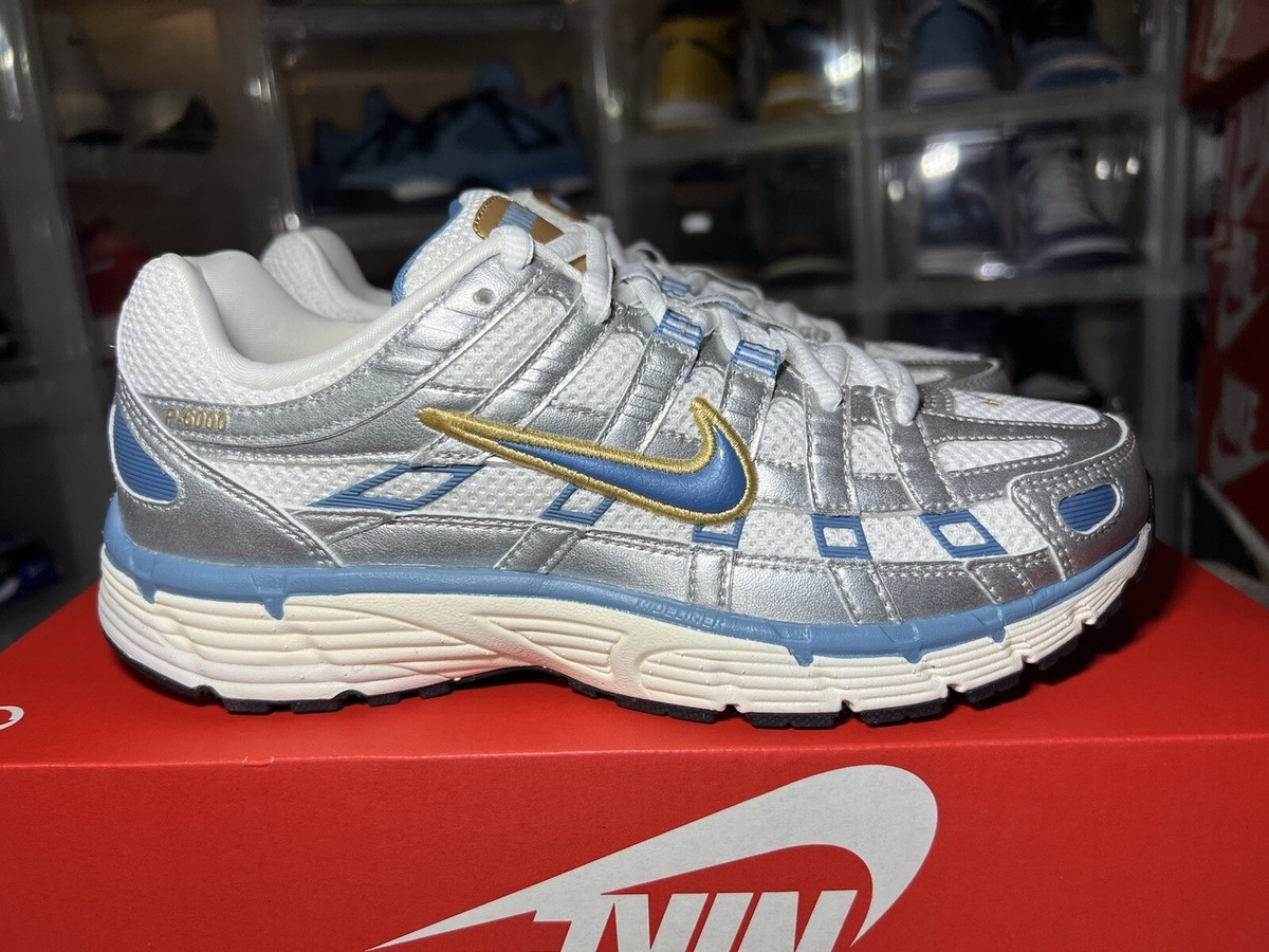 ☆送料無料☆ NIKE P-6000 llic Silver Aegean Storm ☆ Nike P-6000 'Metallic Silvery-Aegean Storm' Men's HJ7246-100