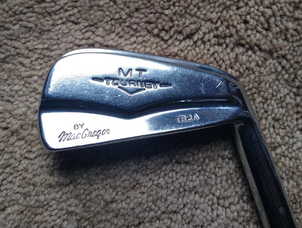 RH MacGregor MT Tourney TR2A 2-9 Dual Sole Set-Tourney Aluminum Shaft-37" 6-Iron - Image 4 of 4
