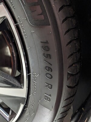 2x Michelin E.Primacy 195/60 R18 96H 